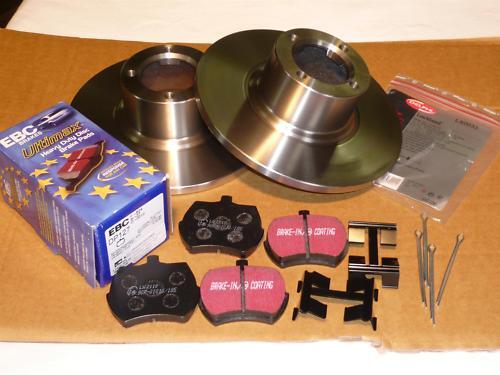 Bremse Vorne Set 12" +13" Räder Mini 1984-2000 mit Mintex Beläge Mini Rover MSSK014
