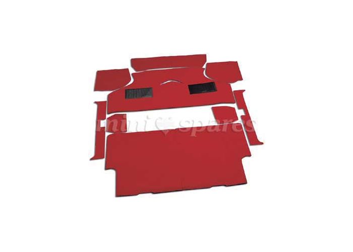 Teppich satz rot de Lux 9-teilig Carpet05