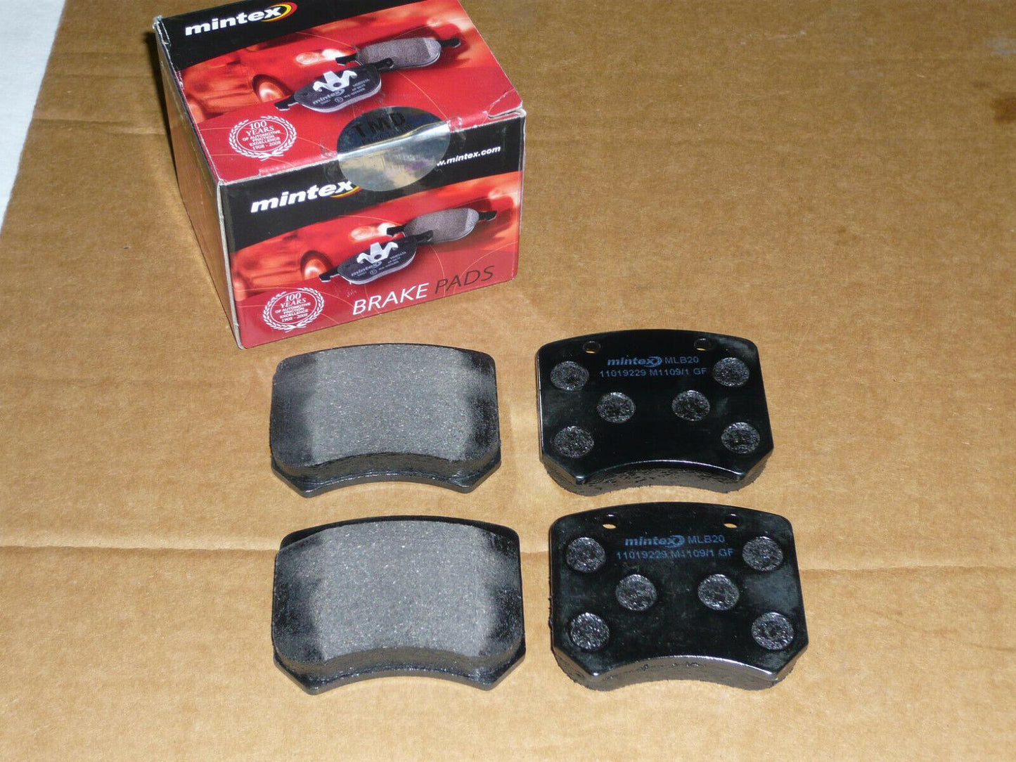 Mintex Beläge Bremse Klötze VA 10" Cooper S Rover Mini 7,5" Br/Scheiben GBP103