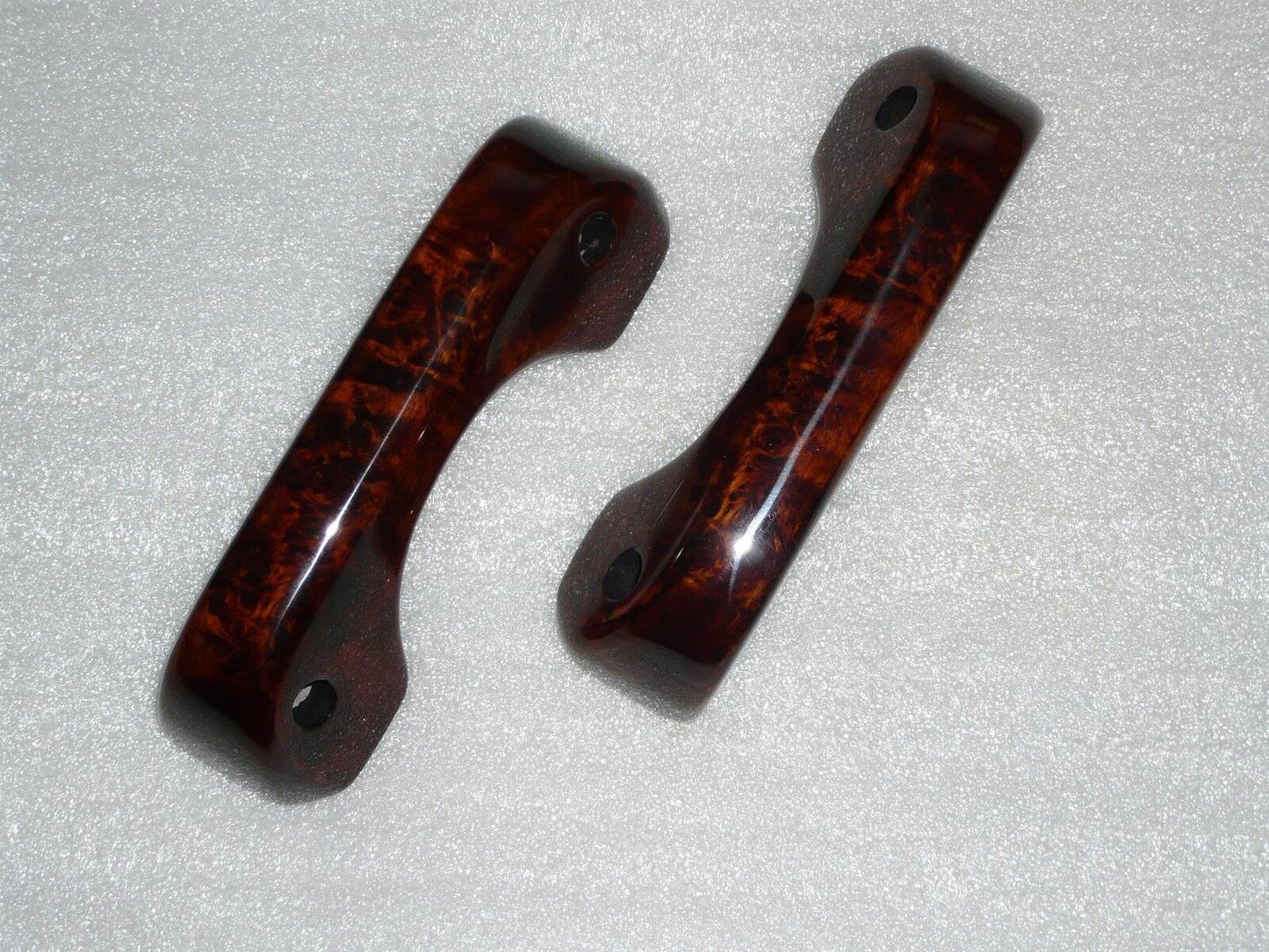 Türzuzieher Wurzelholz Paar 2 Stück Burr Walnut Rover Mini Austin MSA0192