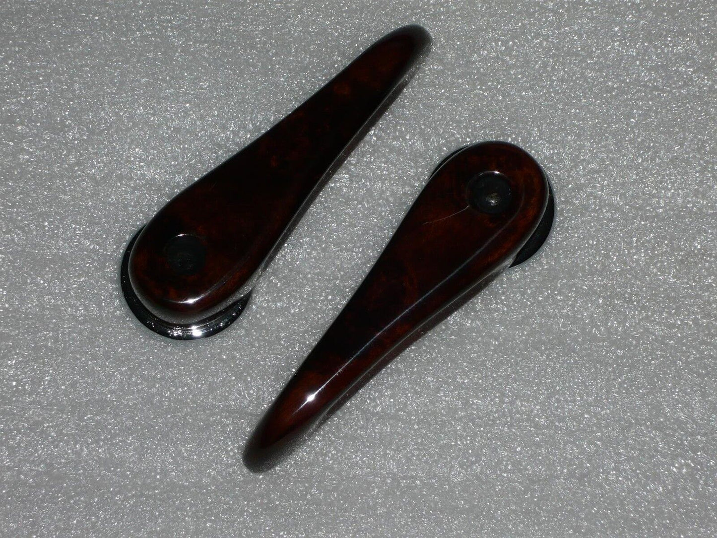 Türöffner Wurzelholz Burr Walnut Paar 2 Stück Rover Mini Austin Cooper MSA0193