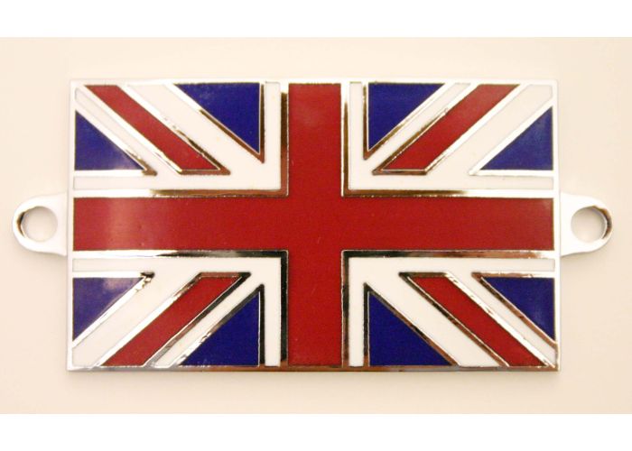 Union-Jack-Abzeichen aus Kunstharz-Emaille mit Anschrauben MSA2120