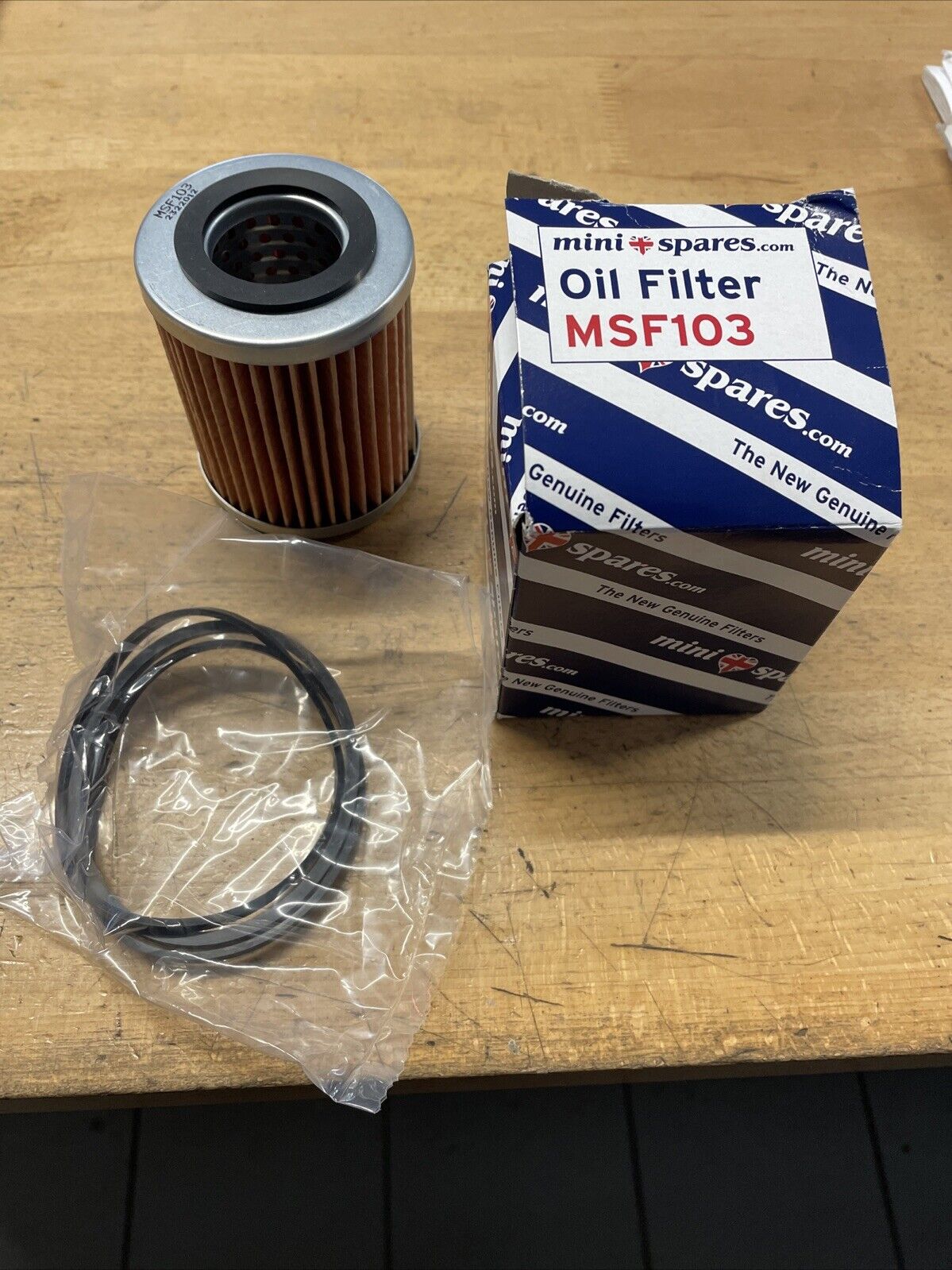 Ölfilter Patrone MSF103 Austin Mini bis 1974 Cooper + Innocenti MSF103