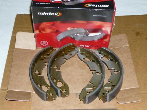 Mintex Beläge Bremse Backen hinten Satz HA Rover Mini GBS834AF GBS701 GBS101