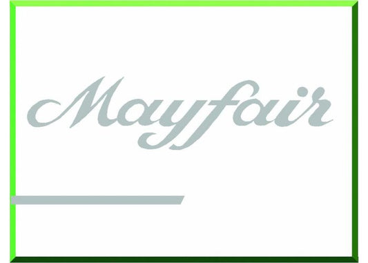 Sticker Seitenkleber "Mayfair" mit Streifen MSSK2230